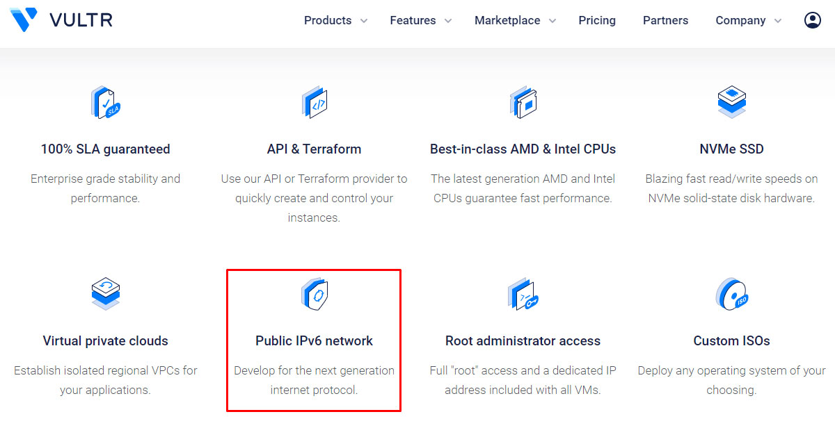 vultr best ipv6 cloud