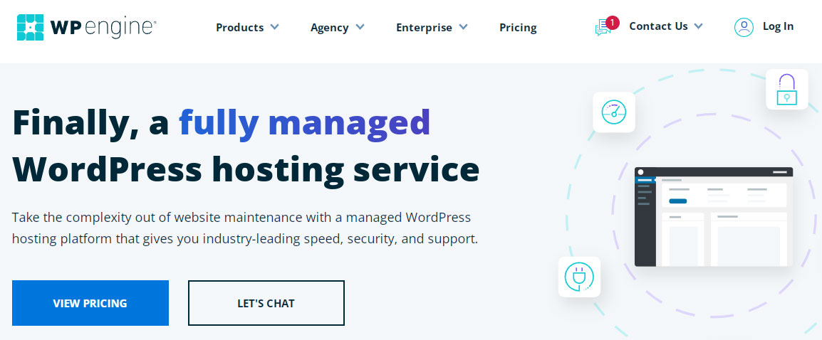 wp engines fully managed wordpress hosting