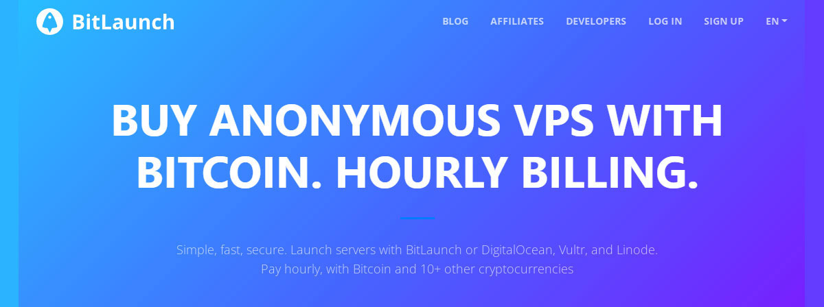 bitlaunch anonymous hosting