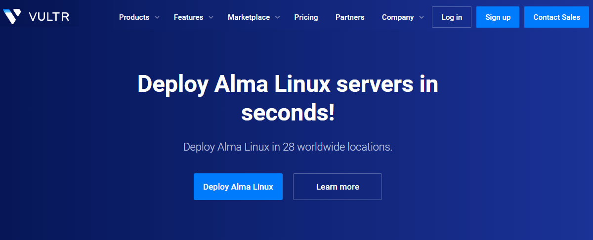 vultr almalinux best vps