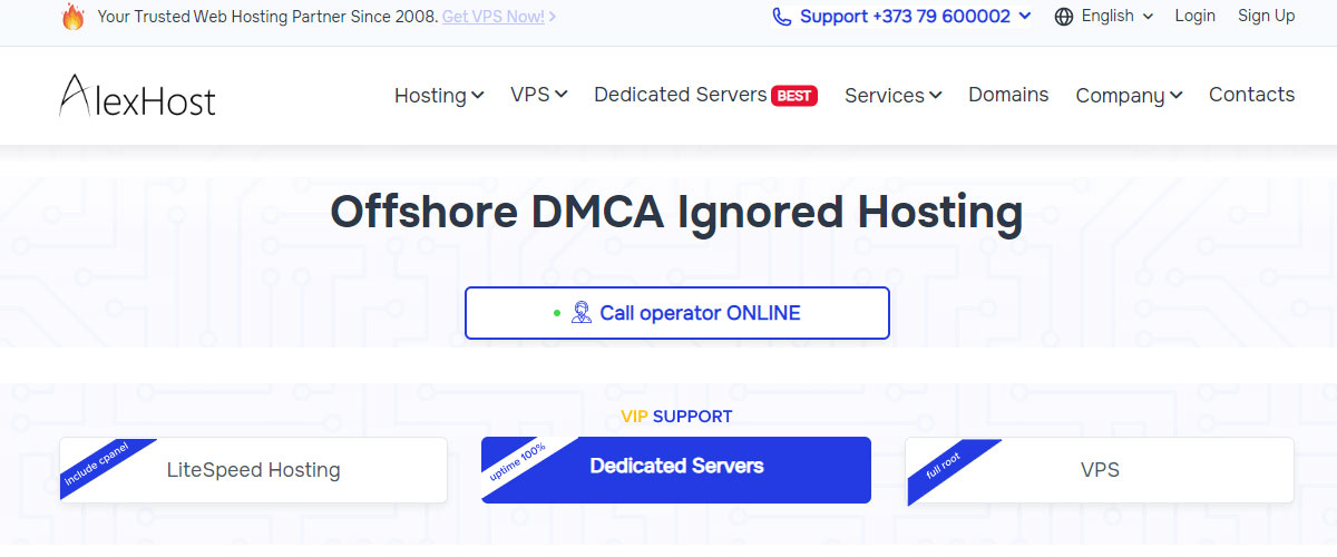 alexhost offshore dmca ignored