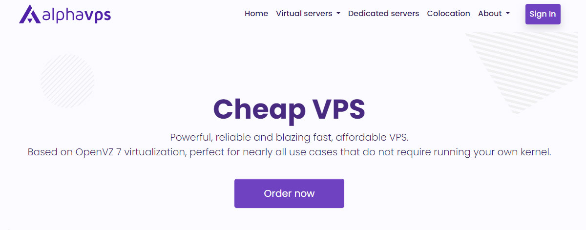 alphavps cheap vps