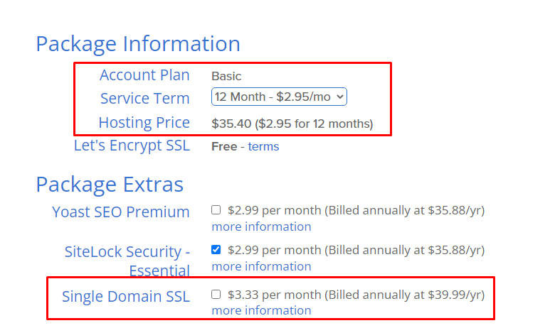 single domain ssl pricing