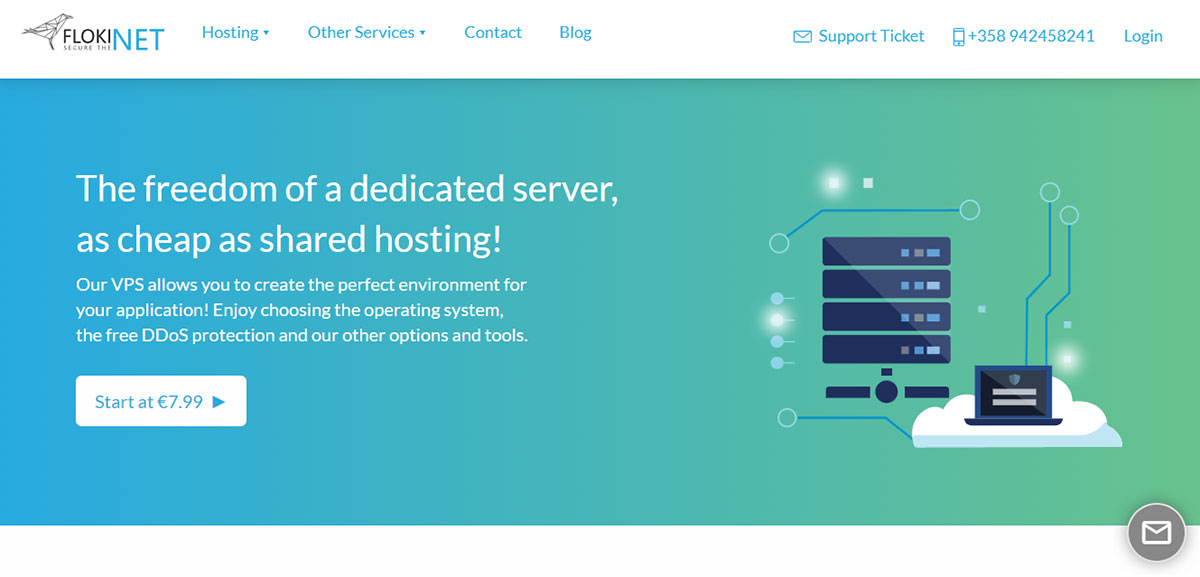 flokinet anonymous vps hosting