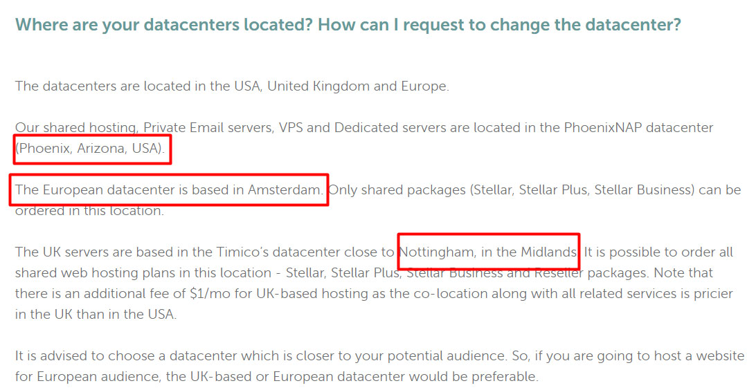 locations of namecheap data centers