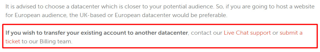 namecheap switching data centers